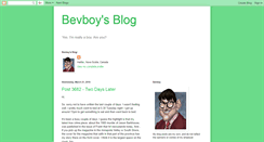 Desktop Screenshot of bevboysblog.com